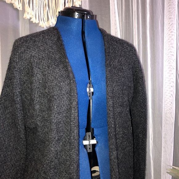 Dark Gray EXPRESS Cardigan - Gently Worn! - Picture 2 of 4